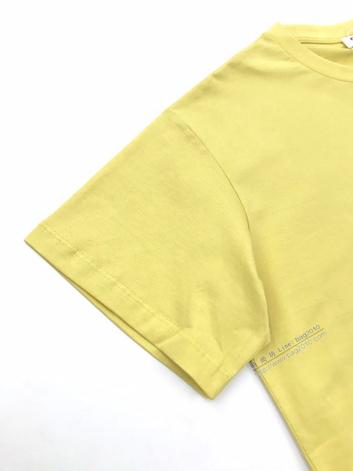 CELINE男裝 賽琳20SS膠囊系列柳丁裝飾短袖 寬鬆版型  ydi3433